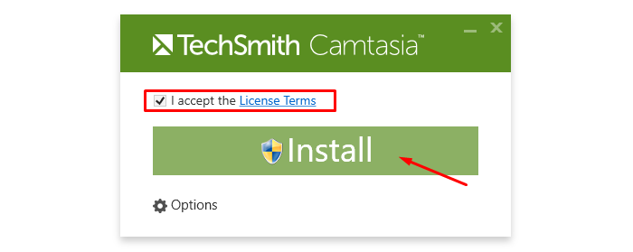 Tick vào ô như trên hình và chọn "Install"